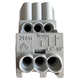 
WPD 100 2X25/6X10 GY Screw Type Power Distribution Terminal 15619 and North 10000