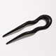 Meng Junchen simple U-shaped hairpin large retro Japanese hairpin hairpin adult versatile ball hairpin headdress black