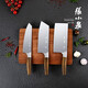 Zhang Xiaoquan Stainless Steel Kitchen Knife Kitchen Household Knife Chef's Special Stainless Steel Handle Wood Grain Brushing Craft Chopping Knife Chopping Knife + Slice Knife + Small Chef 3-piece Set