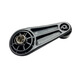 Lianren adapts heavy truck ace original 737B757B777B door glass shaking handle window shaking handle self-dumping flatbed truck original shaking handle pair (yellow)