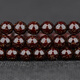 Sandelholz-Kollektionskollektion, Indianer kleines Blatt rotes Sandelholzarmband Buddhistische Perlen für Männer und Frauen, voller Sterne, hohes Öl und dichter Ton und kulturelles Reliquien-Armband [altes Produkt TJ9763] Eine Sache, eine Aufnahme, voller Sterne 7mm*108