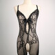 Femme sexy à ouverte ouverte SM étudiante en une seule pièce d'agent de bord JK Uniforme séduit Couple Sex Teasing Nurse Hat - Robe - T PANT