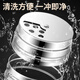Mengting (MENGTING) stainless steel salt bottle and powder bottle, sugar powder barbecue seasoning sprinkler bottle, powder sprinkler artifact, large size 2 pack