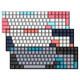 RK 860 mechanical keyboard Bluetooth 2.4G without/wired three-mode RGB customized hot-swap shaft seat 96 equipped with 100 key MAC gaming e-sports Black (RGB) three-mode-hot-swap shaft blue shaft