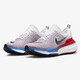 耐克（NIKE） Invincible Run 3 轻量缓震舒适 男士跑步鞋 休闲运动鞋慢跑鞋 白红/蓝FJ3889-100 43