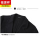 Hengyuanxiang High-End Business Doppelseitige Wollmantel Herren mit mittlerer Länge Anzug Halsband Wind Breaker 100% Wolle mittlere Männerjacke mit mittleren Alter (100% echte Wolle) 5xl 195
