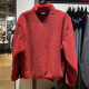 Nike Jacke Herrenkleidung 2024 Spring CNY Dragon Jahr Limited New Drei-Hook Imitation Lammstand Halsband Sport Casual Clothing FZ6194-677/Rot 2xl