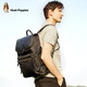 Hush Puppies Business backpack Large capacity men's backpack men's computer bag multi-function birthday gift for boyfriend