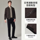 EMZ Ordos autumn new high-end pure wool jacket men's business casual lapel woolen jacket men's clothing