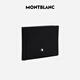万宝龙MONTBLANC 匠心系列6卡位牛皮黑色钱夹130316礼物