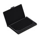 EHRENMANN anti-fingerprint titanium steel business card holder for men and women business fashion ultra-thin metal business card case business card case black