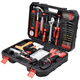 Kraftwell 122 часа литийная батарея Drill Daily Daily Homemest Tool Box Set Distrly Tool Set P3028A 126 штук