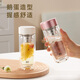 Fuguang double-layer glass tea cup tea separation cup high borosilicate straight water cup office car lady 255ml