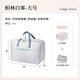 EACHY Oxford cloth moving packing bag clothes quilt storage bag quilt luggage storage bag double layer 70L Berlin White Mist