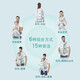 Gomais baby strap waist stool mother carrying a baby with a baby multifunctional front-held baby strap horizontal sitting stool breathable Mint green storage breathable