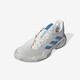 阿迪达斯（adidas）男鞋新款网球鞋 狼牙系列蒂姆同款Barricade12 运动休闲鞋 白/灰/蓝 GY1369 42