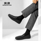 Chaussures en cuir Aokang (Aokang) pour les mocassins des affaires pour hommes