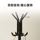 Anya coat rack wrought iron clothes hanger floor-standing bedroom vertical simple clothes hanger indoor clothes drying black