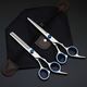 
Sharp and durable hair-blocking new home hair scissors sharp and durable teeth cut flat cut thin scissors hair cut [regular home version] Practical hair-brushing 0 basic haircut: [flat cut + bangs]