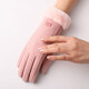 Lovelite-Handschuhe für Frauen im Winter plus Samt verdickte warme und süße Touchscreen im Winter Ins Koreanische Version Schüler mit dem Fahrrad fahren, um kalt und winddichte Winterrosa P-N702 gleich zu verhindern