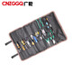 CNZGGQ Guangqian Oxford roll tool bag empty bag multi-functional portable storage bag tool pocket storage without clutter black