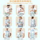 Gomais baby strap waist stool mother carrying a baby with a baby multifunctional front-held baby strap horizontal sitting stool breathable Mint green storage breathable