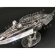 
Tianzhixing Nautilus submarine model 3D metal assembly model DIY puzzle C12202 nuclear submarine puzzle