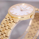 [Second-main 99 Nouveau] Vacheron Constantin Series 25557 / Q01 18K Gold Original Inslumed Diamonds Fashion Casual Business Watch Watch 25557 / Q01R-9277 / Rose Gold / Silver Plate