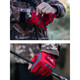 RVVR23 RVVR gloves Luya fishing special gloves protective anti-slip special Taiwan fishing rock fishing sea fishing half finger ice silk dew five fingers-01# gray honeycomb M