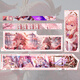 Asus (Asus) Rog GR701 Schöpfung Gott Fall Schneeblas-Fall Eva Asuka Co-Branded Desktop-Fall Argb Light Board Vollturm Custom Case White Case Power Water Kühlung Set yae Gott Thema (Pink White Creation God + Light Board)