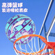 李宁（LI-NING）篮球儿童青少年软弹室内外通用防滑耐磨涂鸦反伍蓝球成人比赛训练 5号青少年专用695-6