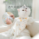 LDLC Lindo traje de esterilización de ropa de gato Goth Surgical Femen Gats previene la pérdida de cabello después de la cirugía destete y desparasamiento y lamida y fresa rosa transpirable (bandas) L (peso recomendado 6-10 Jin [Jin iguala 0.5 kg])