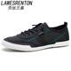 LAWESRENTON brand canvas shoes men's 2025 summer new flat-soled lightweight men's odor-proof casual shoes trendy old Beijing cloth white 44