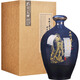 Kongfujia painted pottery rich-flavored liquor 52 degrees 500ml single bottle Mid-Autumn Festival gift