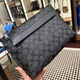 Entraîneur (entraîneur) Coach Men's's's's Business Business Men's Classic Handbag Handbag Handbag Clutch Portefeuille F28614 Black Taille: 29 * 20 * 5cm