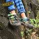 KEEN official new summer product NEWPORT H2 cool outdoor wading shoes for children, non-slip, rainbow tie-dye pattern-1018447-Kids 24