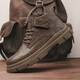 Western Region Camel (Vancamel) Herbst und Winter Martin Boots Herrenschuhe Herbst Leder 2024 Neue britische High-Top-Spitzenfreiheit Casual Retro Working Lederschuhe Khaki [Upgrade] 41