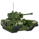 Les nouveaux groupes de construction de réservoirs de Panlos Toys pour garçons Su-100 Tank Destroyer Modality Model Offrent des cadeaux aux cadeaux pour enfants Churchill Tank-Dynchic Edition + Remote Control Power Group