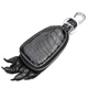 Vitas Glajofu Crocodile en cuir clés sac en cuir authentique simple de voiture simple clés de voiture de taille de carte multifonction sac crocodile Claw Chain Crocodile Belly Key Sac