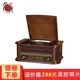 Famous actor 1411 vinyl record player retro record player Bluetooth gramophone LP Bluetooth audio vintage record player CD player Bluetooth version desktop