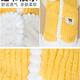 Bonaling cat dog pet clothes small dog thickened warm Teddy Garfield puppet short clothes two-legged cotton coat pet clothes [cute yellow bear] L