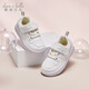 David Bella girls' sneakers, children's baby white shoes, soft-soled shoes, spring boys' kindergarten shoes, function
