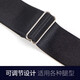 Ifsong Men's Formal Wear Business Sexy Double Clamp Gold Belt European y americanos Clip Clip Single Clip Long Stockings Anti-Slip Leg Rock Clip Black 2 Clip Goling Belt (calcetines gruesos y delgados Universales)
