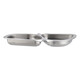 Momscook stainless steel condiment dish seasoner 304 material thickened multi-functional household commercial hot pot condiment dish chopstick holder condiment dish (KN2WD)
