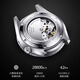 Poscer (poscère) regarder la mode masculine entièrement automatique mécanique Watch classique eaux fantômes Business acier décontracté Porsche Men's Watch 6198