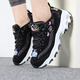 斯凯奇（Skechers）女鞋 时尚潮流熊猫鞋通勤出行休闲鞋轻便舒适透气缓震运动鞋 11977-BLK 35