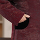 
Ziyan middle-aged and elderly cotton clothes for women in winter, cotton clothes for mothers, cotton jackets for elderly women, thick coats for grandmas, clothes for elderly people, L826 dark blue XL (recommended 80-100 Jin [Jin equals 0.5 kg])