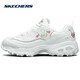 SKECHERS Fashionable and casual women's trendy embroidered panda shoes 11977/WHT 35