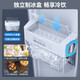 Yunmi fully automatic washing machine for household use 10kg slim washing and drying machine 47cm ultra-thin body first-level frequency conversion energy saving 53cm large inner drum Super 2S washing machine drum 10kg set 603L ice refrigerator + washing and drying smart delivery
