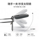 
PARZIN myopia polarized sunglasses clip clips for men and women, light and convenient driving, special clip clips for sunglasses PZ12112 black and gray film